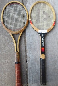 lot 109 image: Challenger tennis racket & Nova Donnory Tennis Racket