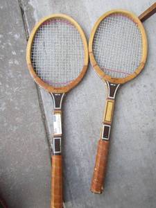 lot 110 image: Two 2062 Match I tennis rackets like new