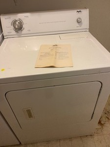lot 106 image: Inlis Dryer works, Includes all paperwork Electric large load dryer