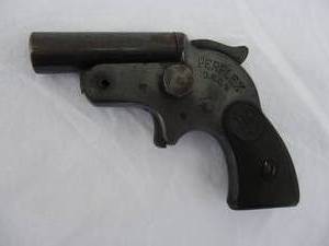 lot 5 image: 1920s German PERPLEX D.R.G.M, 12mm Flare Pistol