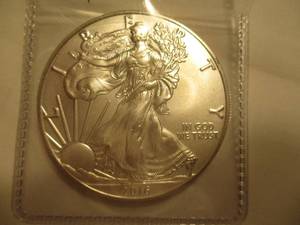 lot 24 image: 2016 Walking Liberty, 1-Oz. .999 Fine Silver -Dollar