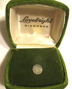lot 32 image: 38 Rd. Miniature - Sterling Silver, Replica 1938 IndianBuffalo Nickel- Tie Tack