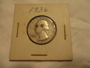 lot 45 image: 1936 Washington Quarter