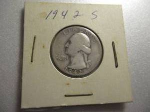 lot 49 image: 1942-S Washington Quarter