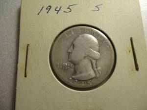 lot 53 image: 1945-S Washington Quarter
