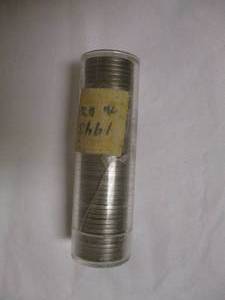 lot 74 image: 43- (35% Silver) War Nickels, 1943s -Mixed P & S.  NOTE 2 X Money