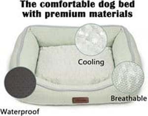 lot 121 image: NEW-Washable Cat  Dog Bed for Small Cat  Dog Pink Bed