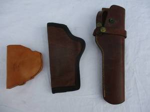lot 135 image: LOT 3-Pistol Holsters