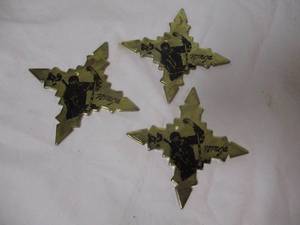 lot 148 image: 3- 3-12 Ninja Throwing Stars