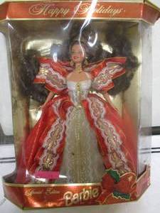 lot 168 image: Collectors 1997-Special Limited Edition, Happy Holidays BARBIE Doll