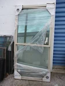 lot 170 image: Unused -Complete Almond Tone, Argon Window With Screen