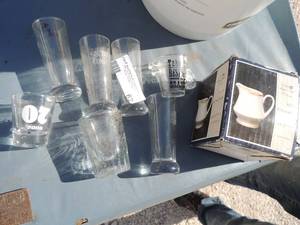 lot 62 image: shot glasses