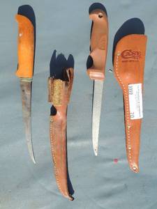 lot 70 image: Case fishing fillet knives