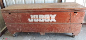 lot 1 image: Job Box 72x24 x box 24 deep  34 tall with casters
