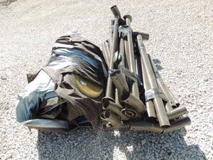 lot 7 image: Pool frame & liner without pump unk condition