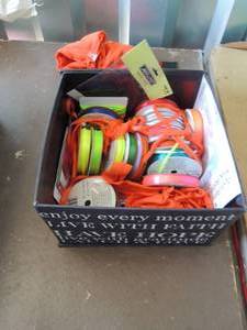 lot 107 image: Live With Faith ribbons