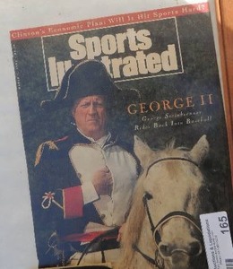 lot 165 image: Sports Illustrated March 1st 1992  Georg Steinbrenner George II
