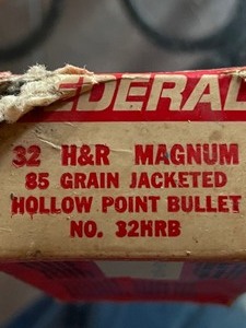 lot 166 image: AMMO - FEDERAL 32 H&R  29 RDS