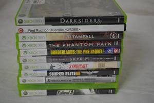 lot 11 image: Xbox 360 Games Rated M