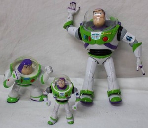 lot 90 image: Buzz Lightyear Toys - 12, 6 Talking, and 5.5 Sizes