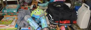 lot 241 image: Kids Books, Toys, Games, Backpack