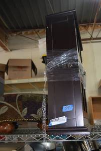 lot 246 image: Small Storage Cabinet and Foot Rest