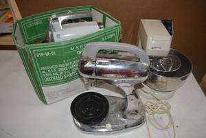 lot 250 image: Three Vintage Mixers, see pictures