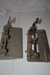 lot 330 image: Two Vintage 3-Hole Punches