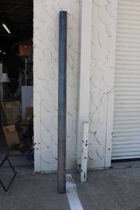 lot 349 image: Steel 4 x 4 Post Approx. 8Ft. Long
