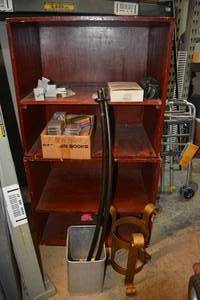 lot 223 image: Pair or Bookshelves - Contents are INCLUDED (Each Measures 31 W x 28 T x 21 D) Matches Lot 222