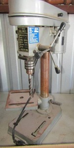 lot 88 image: 5 speed drill press electric model #2j4110 12 spindle Morse 2Q 110V
