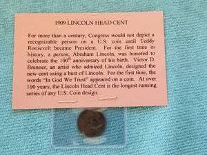 lot 45 image: 1909 Lincoln Head Cent