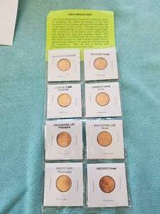 lot 75 image: 2009 Lincoln cent set - recognize the 100th anniversary of the first Lincoln cent