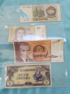 lot 84 image: Selection of Foreign Paper Money