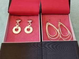 lot 188 image: Niki Chu earring sets (2) - new in box