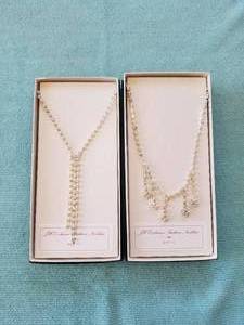 lot 251 image: Selection of 2 John Wanamaker - JW Exclusive fashion necklaces - new in box
