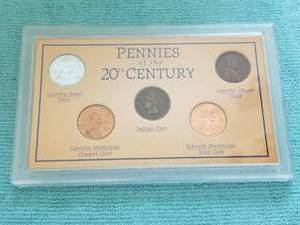 lot 127 image: Pennies of the 20th Century set