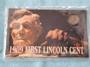 lot 264 image: 1909 First Lincoln Cent
