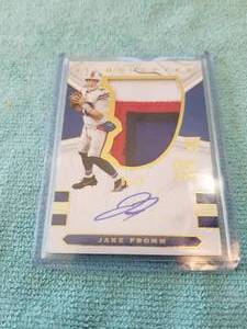lot 279 image: Panini - Jake Fromm - Crown Royale Jersey rookie card