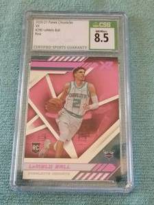 lot 280 image: Panini Chronicles 2020-21 LeMelo Ball card - graded