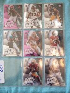 lot 238 image: Selection of Rookie Wave cards by Playoff cards