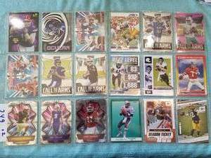 lot 249 image: Selection of football cards - some rookies