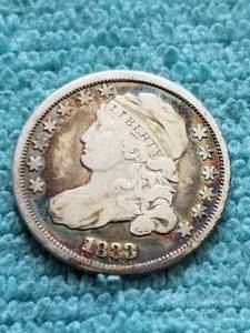 lot 320 image: 1833 - 10C - capped bust dime