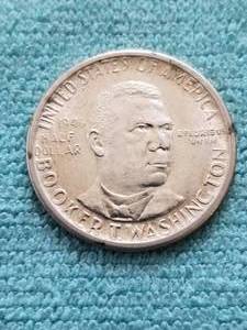 lot 311 image: 1946S Booker T. Washington half dollar