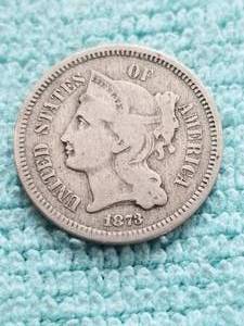 lot 356 image: 1873 - 3 cent piece