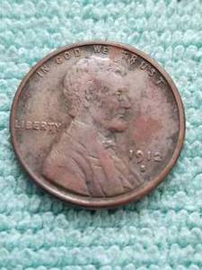 lot 367 image: 1912S Wheat Penny