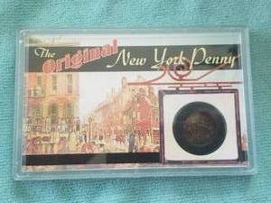 lot 161 image: The Original New York Penny - 1752
