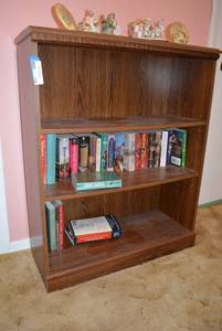 lot 154 image: Bookshelf 30 W x 12 D x 36.5 Tall, Book Included (Romance Novels and More)