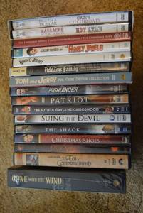 lot 106 image: DVDs Gone with the Wind Unopened, The Passion of the Christ, The Patriot and More, see pictures