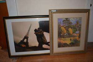 lot 87 image: Wall Art Paris Photo and Landscape signed by Artist